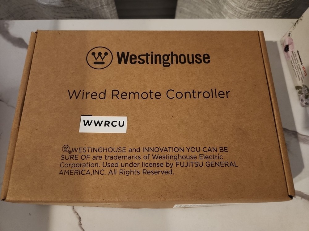 Westinghouse WWRCU Wired Remote Controller For 23 SEER Single & Multi-Zone
