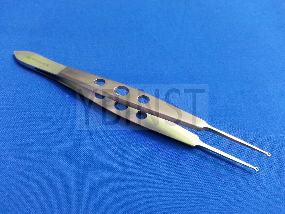 FECHTNER CONJUNCTIVA EYE SURGERY OPHTHALMIC SUTURE TYING FIXATION FORCEPS 4"
