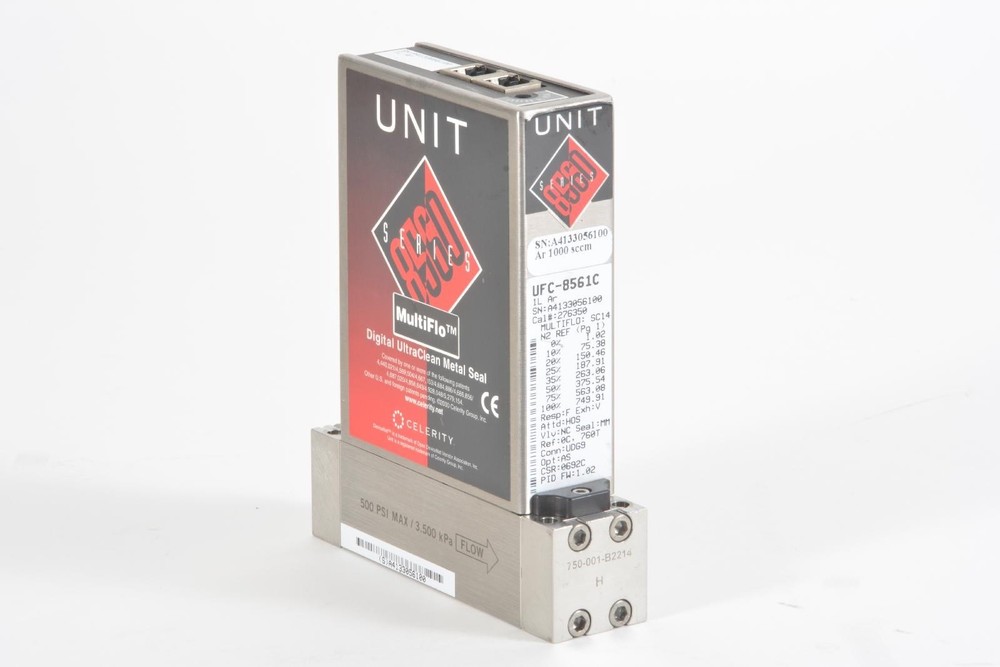 Celerity Unit MultiFlo UFC-8561C Ar 1000sccm Digital Mass Flow Controller