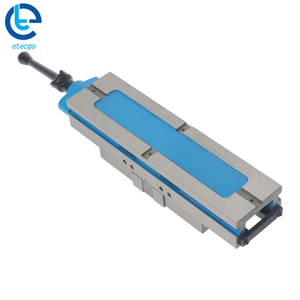 4" Double Lock CNC Precision Vise Double Action Milling Machine Vise Workholding