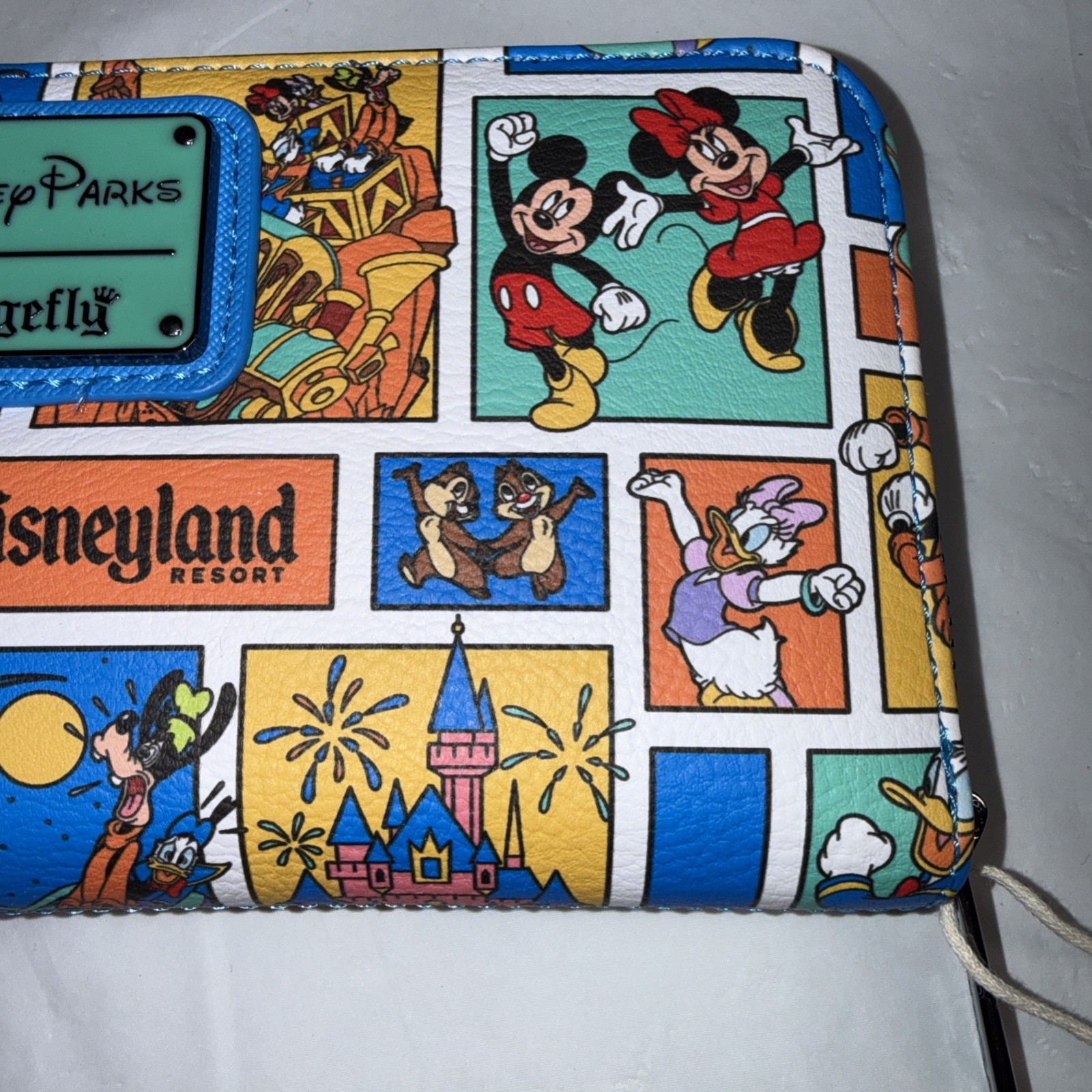Disney Parks Loungefly Disneyland "Play in the Park" wallet New With Tags NWT