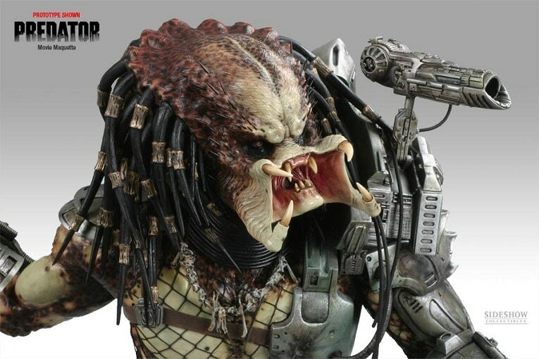 SIDESHOW 1/4 Scale Predator Maquette Statue Stan Winston completed w box