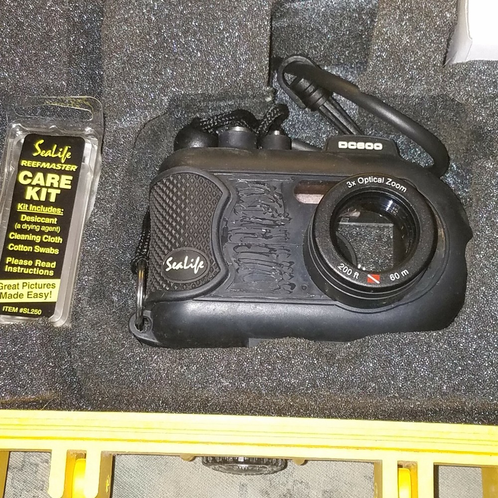 Sealife Reefmaster Automatic Underwater Camera DC600 Holder Case Accessories