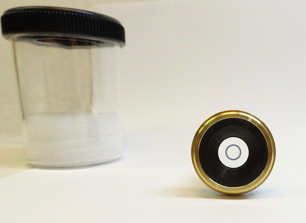 Leica N Plan 5X/0.12 ∞/-/B PH 0 Phase Contrast Microscope Objective; PN 506303