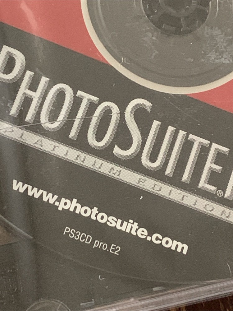 Photo Suite III Computer CD Disc ( New Sealed )