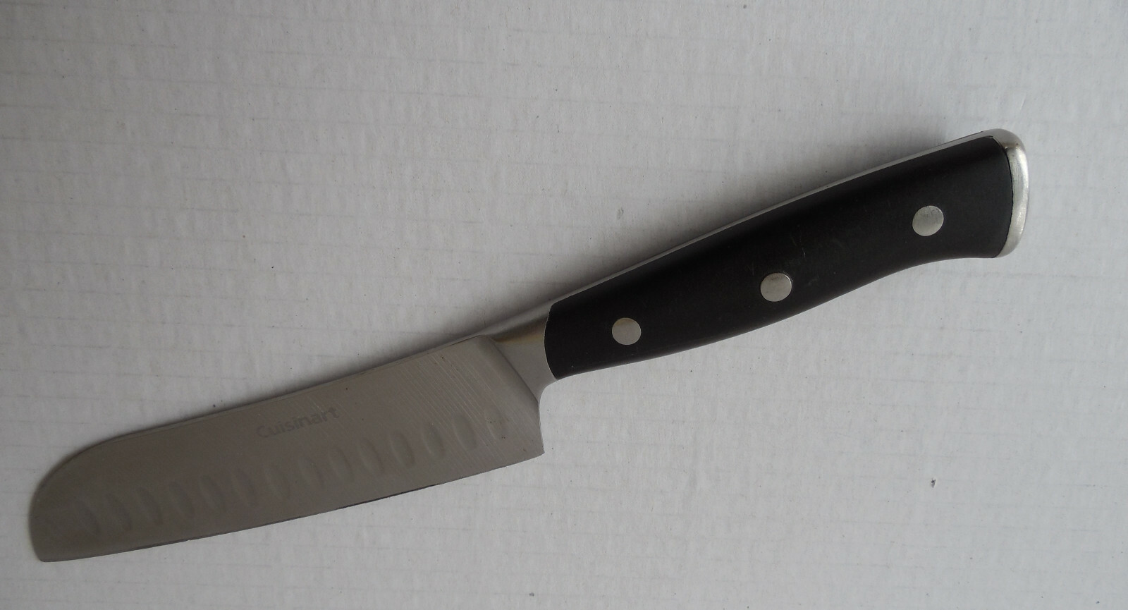 Cuisinart 5" Santuku Knife Used Sharp Condition Stainless Steel Blade