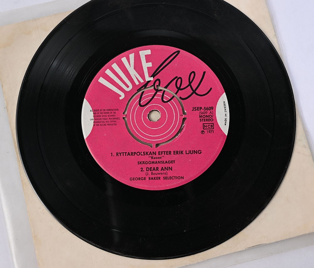 Juke box record - Made in Sweden - Road Runner E. McDaniel 1971 +++