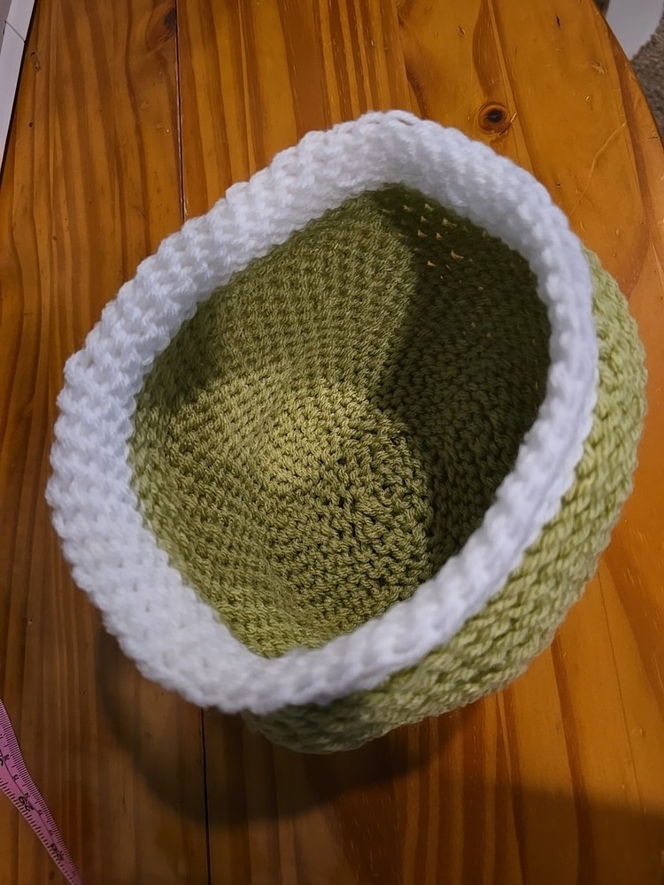 Hand Made Crochet Bowl, Small