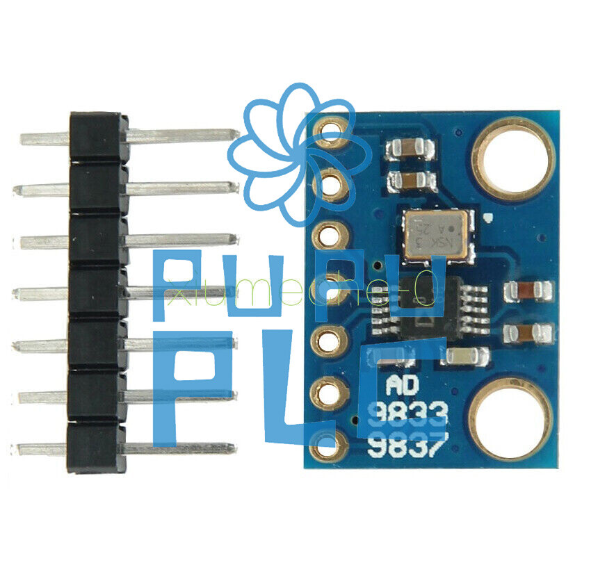 AD9833 DDS Signal Generator Module Programmable Microprocessors Sine Square Wave