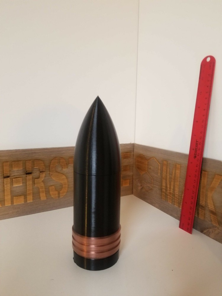 3D Printed M79 AP Shot 3Inch / 76mm Shell