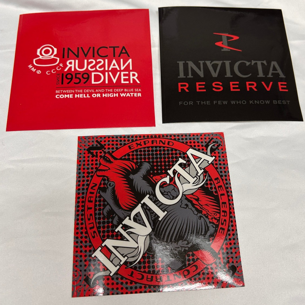 Invicta Stickers (10)
