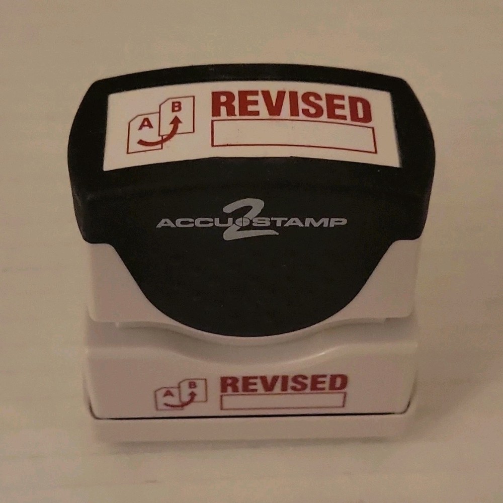 AccuStamp 2 Pre-Inked Stamp