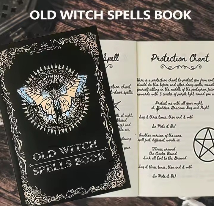 Old Witch Spells Book