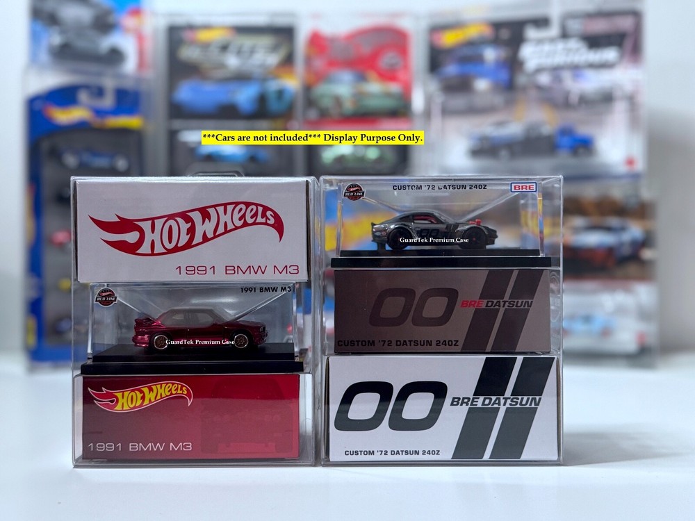 Guardtek RLC Box Protector Case for Hot Wheels Exclusives (5 pcs)