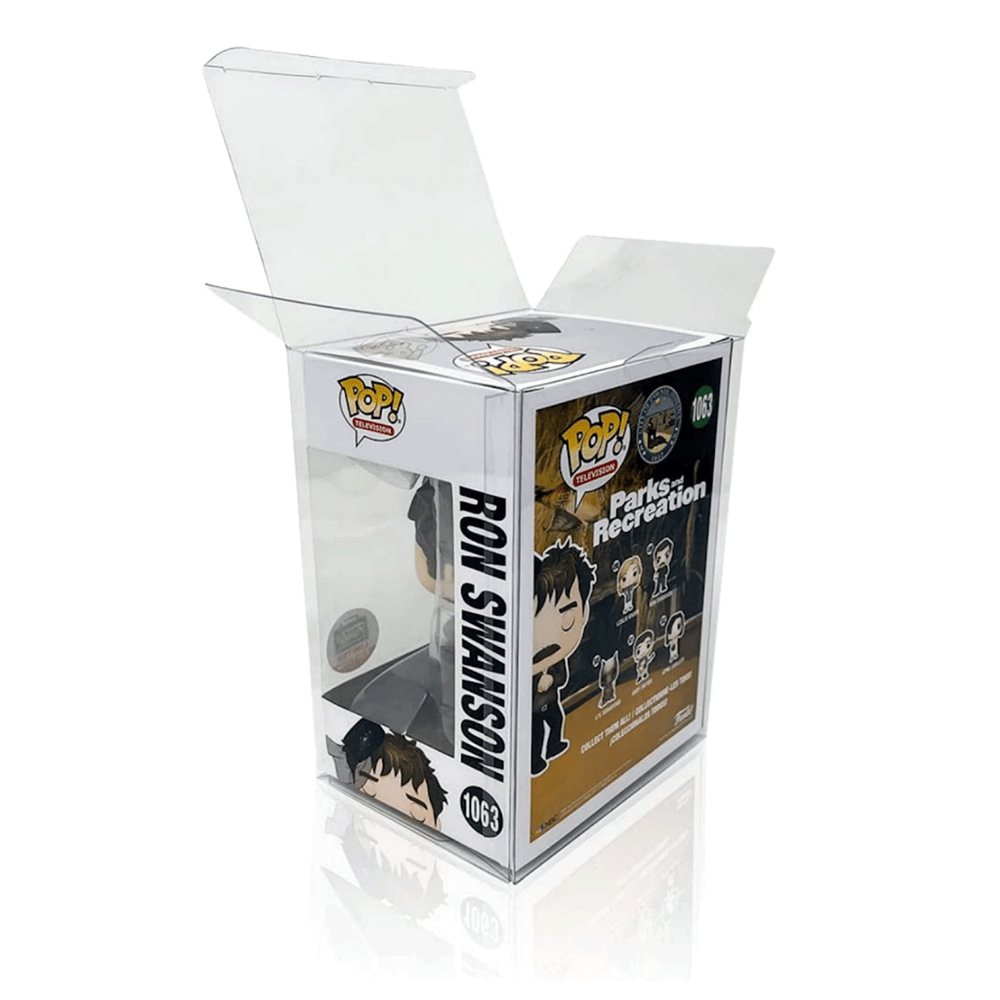 Pop Protector Compatible with 4" Funko POP! Figures Clear Pop Case Display Box