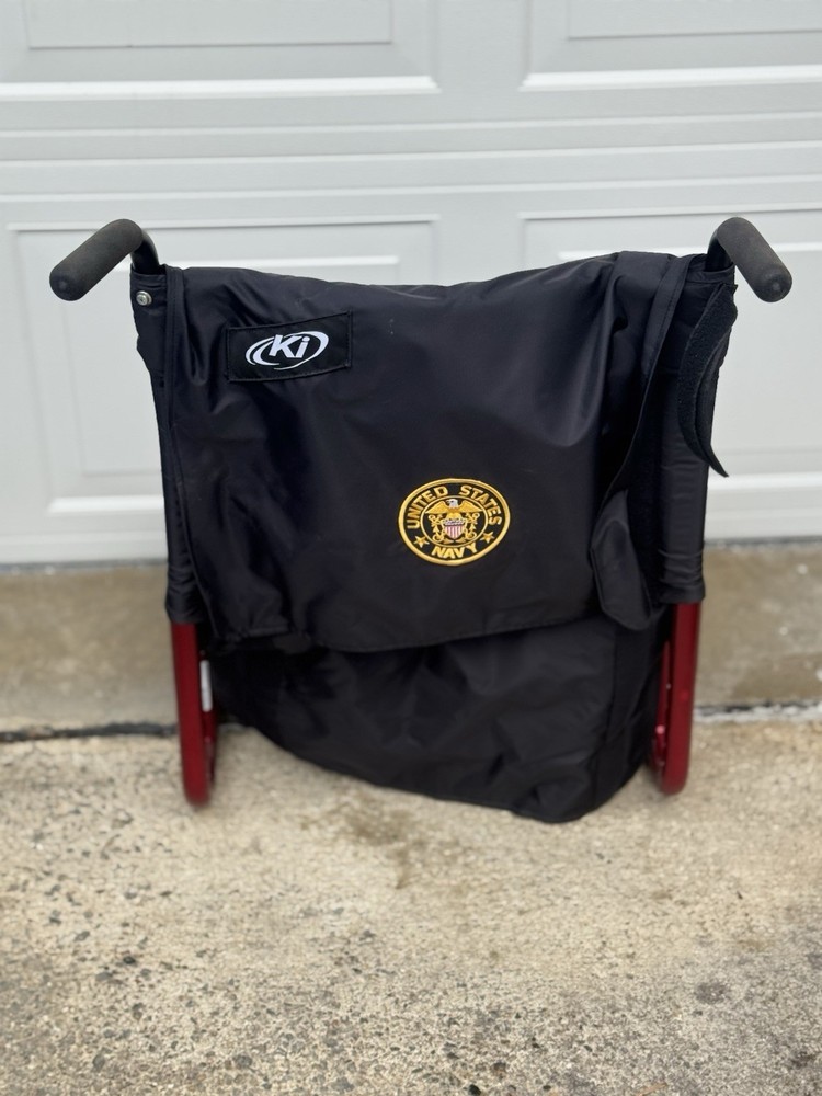 KI mobility Catalyst folding wheelchair Frame 21” W x 19” D - READ DESCRIPTION