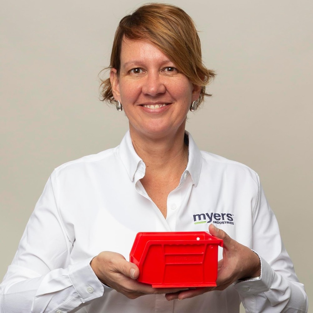 30210 AkroBins Plastic Storage Bins, Space-Saving Stackable Bins for Garage, ...