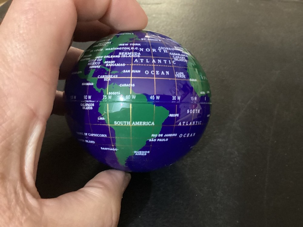 (2) Small 3" Plastic Globes