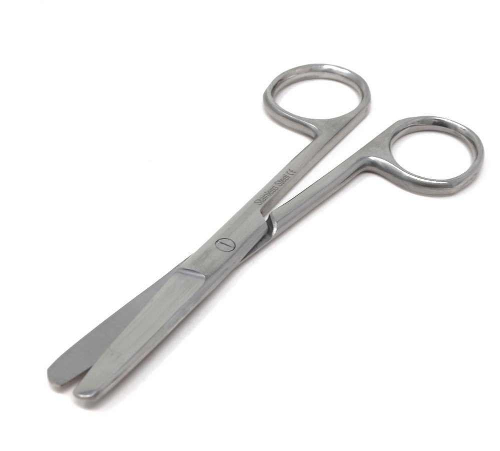 4.5" Operating Scissors Blunt / Blunt Straight Surgical Instruments