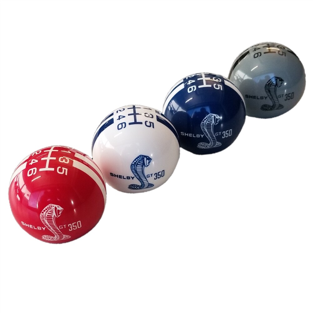 2015-2020 Ford Mustang GT350/GT350R Official Shelby Shift Knob - 4 Color Choices