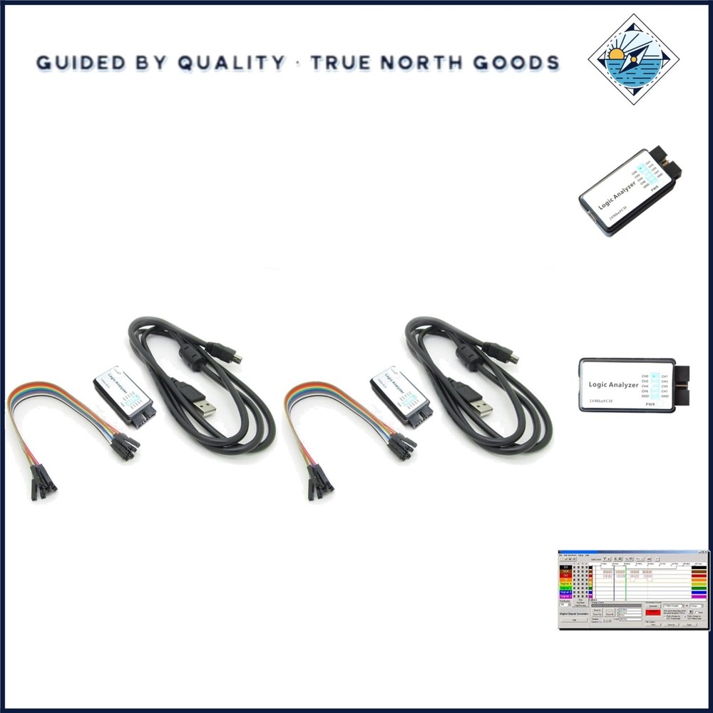 8CH USB Logic Analyzer with Advanced Features for Embedded Systems Debugging