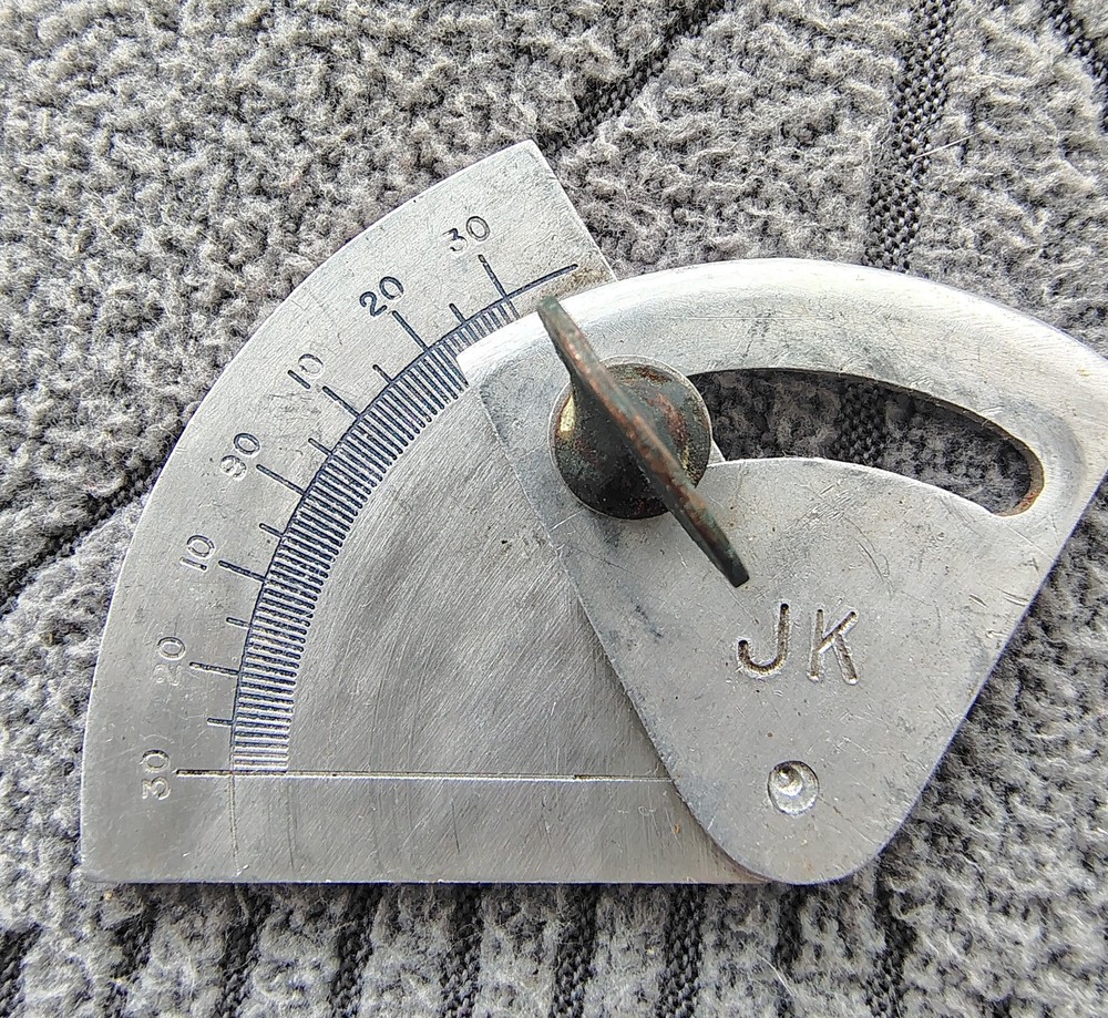 🗽VINTAGE PROTRACTOR LAYOUT TOOL MACHINIST/TOOLMAKER