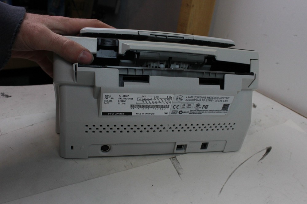 Fujitsu Fi-6130Z Document Scanner NO TRAY NO CABLES