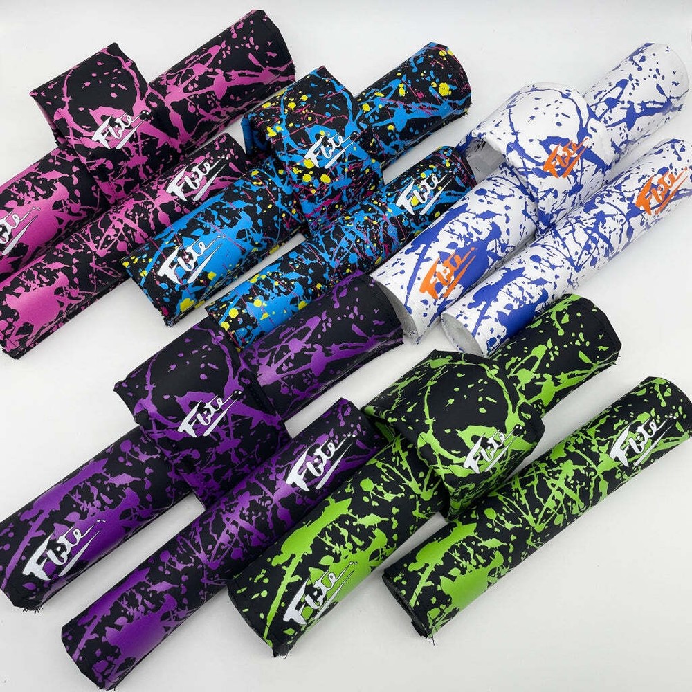 Splatter BMX Pad Set by Flite - Multiple Colors Available