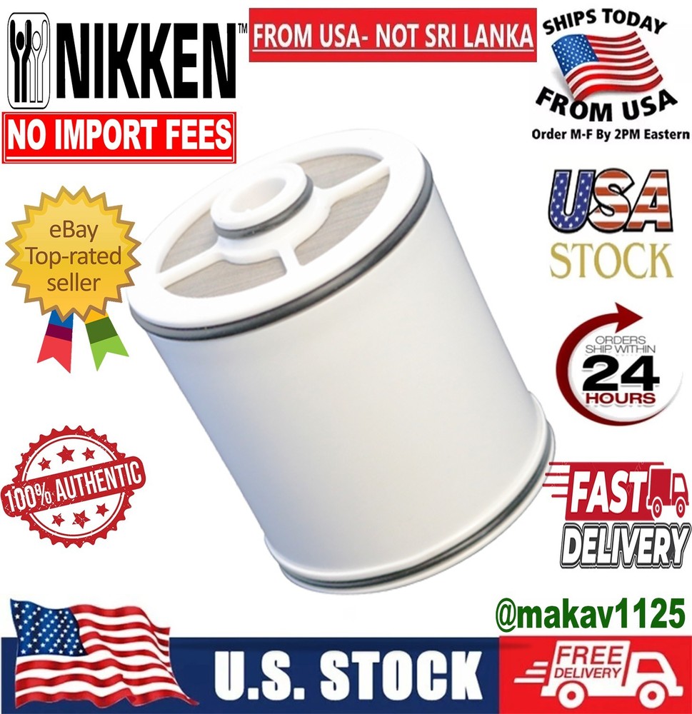 Nikken Pimag MicroJet Wall Mount Shower System Replacement Filter Item #13831 🔥