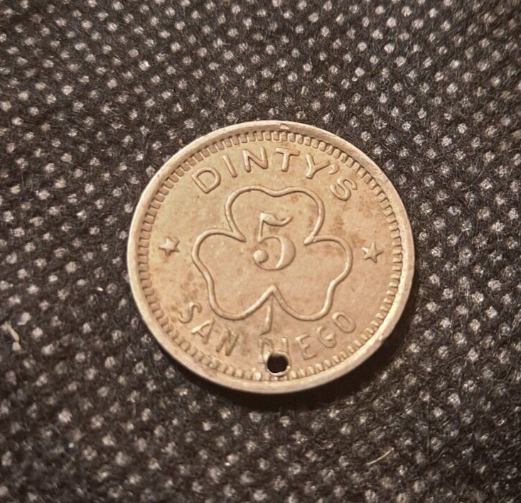 DINTY'S SAN DIEGO TOKEN! e9064UXX