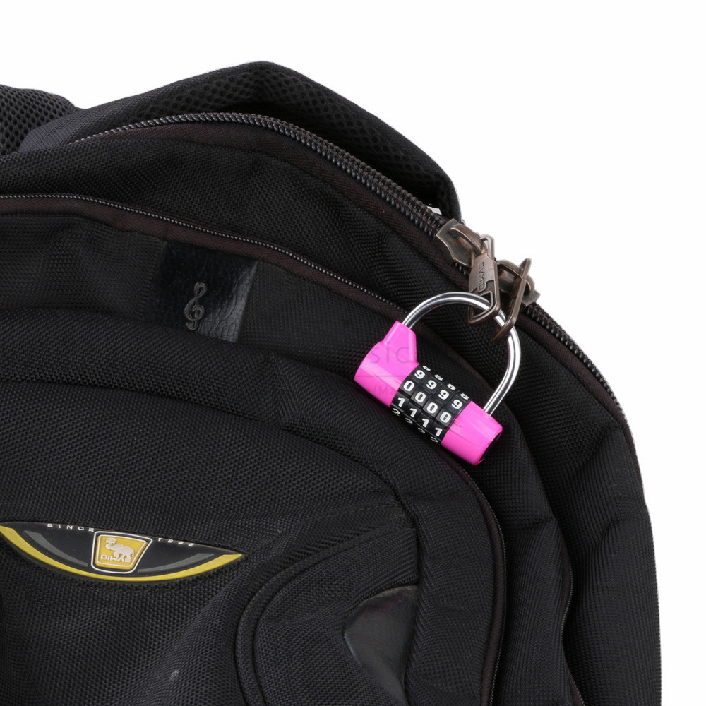 4 Digit Number Secure Combination Lock Password Gym Padlock