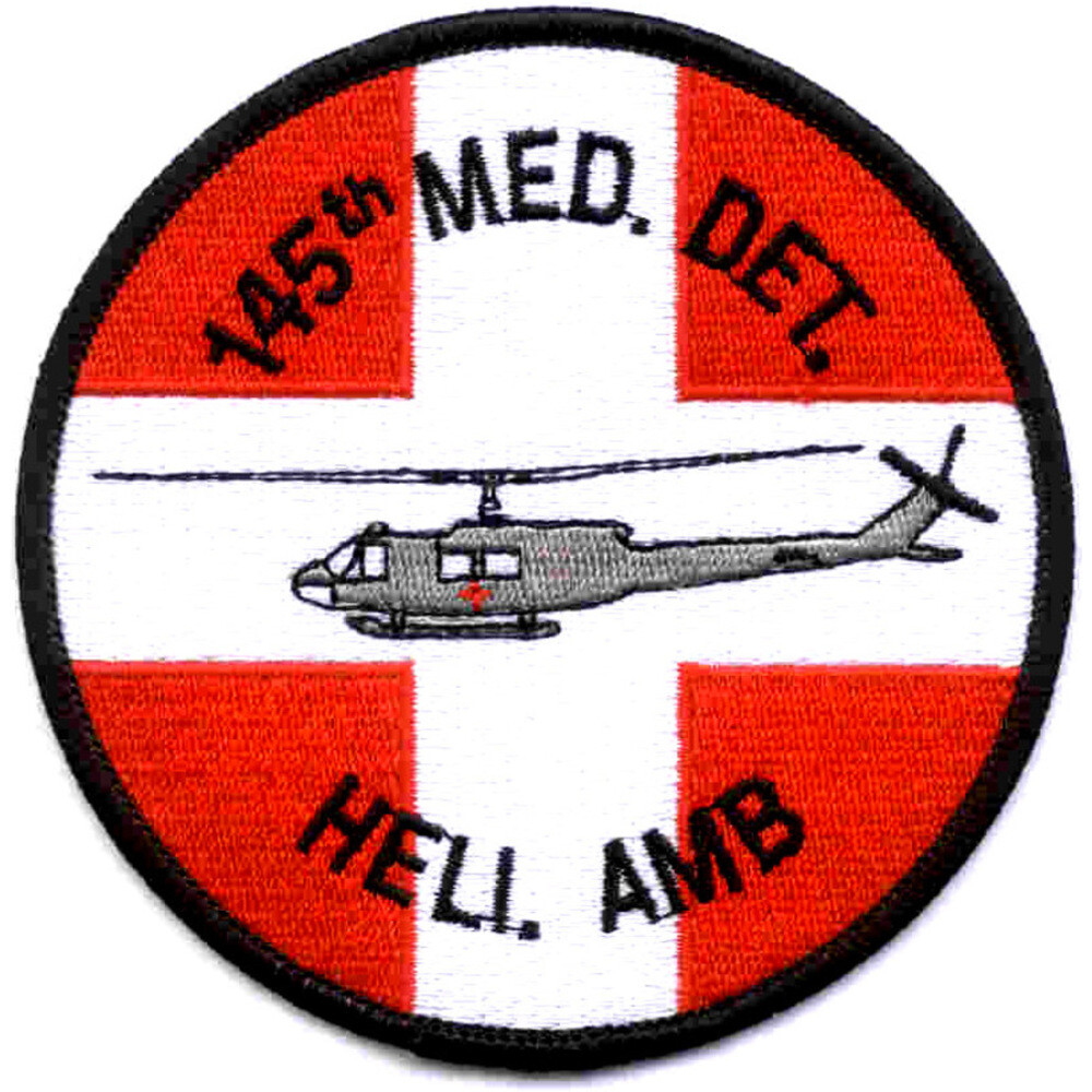 145th Medical Detachment Patch Hell Amb