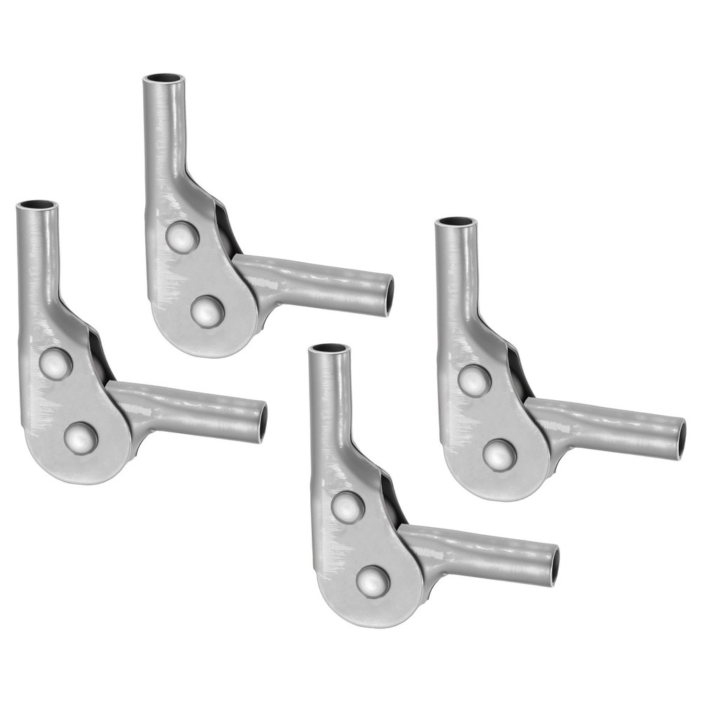 4Pcs Adjustable Sofa Hinge, 180 Degree Reverse 5 Gear Support Joint for Sofa