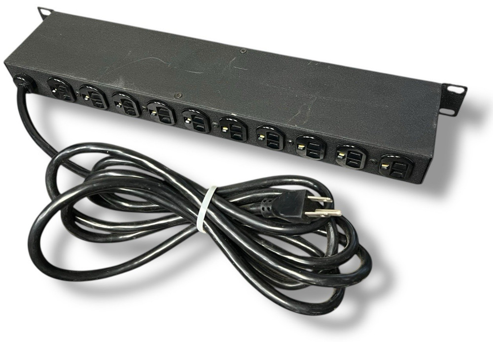 Geist BR100-10 10-Outlet Rack-Mountable Power Distribution Unit 125V 15A