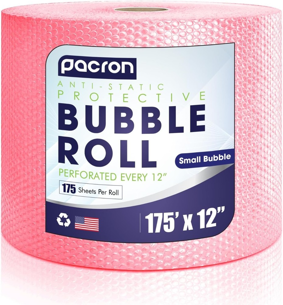 Anti-Static Bubble Wrap Roll – Protective Cushioning for Electronics 3/16