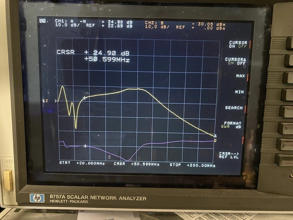 Amplifier 300W Max 50-130Mhz Gain 30Db READ ALL
