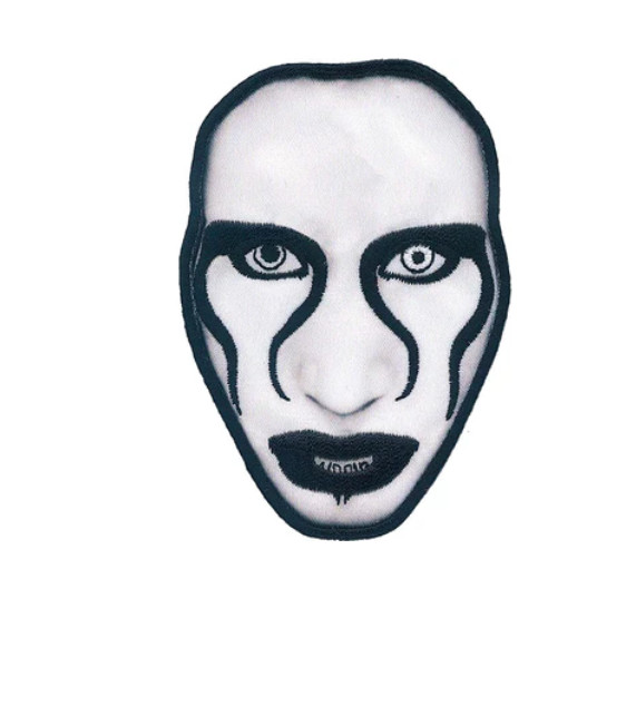 MARILYN MANSON - DEFIANT - EMBROIDERED PATCH - BRAND NEW - 5828