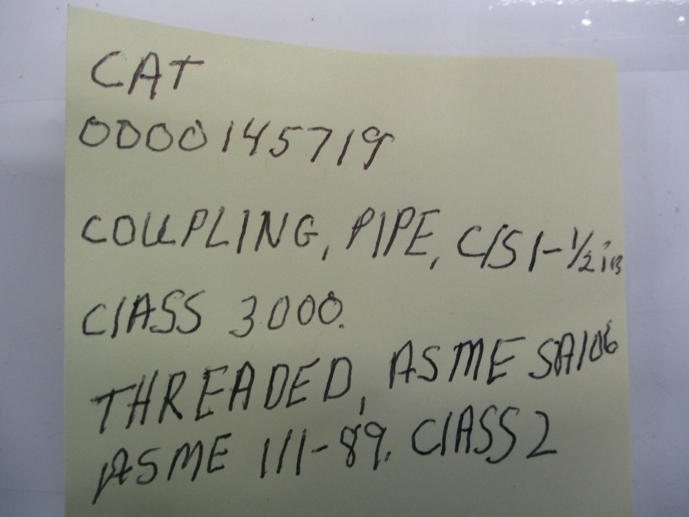 INDUSTRIAL SPARE 0000145719 COUPLING PIPE NSNP