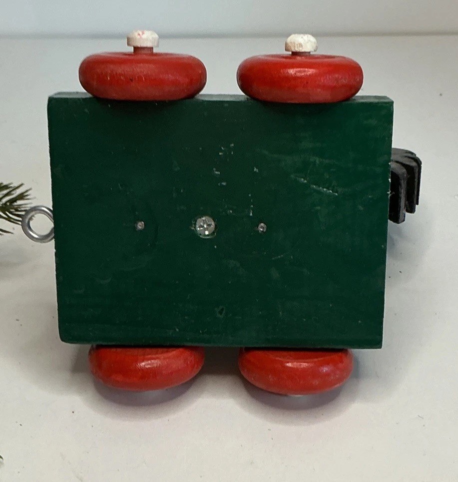 Vintage Wooden Chicken Pull Toy