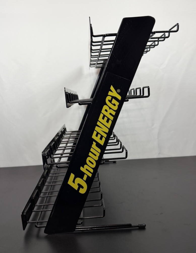 5 Hour Energy Storage 4 Tier Display Rack