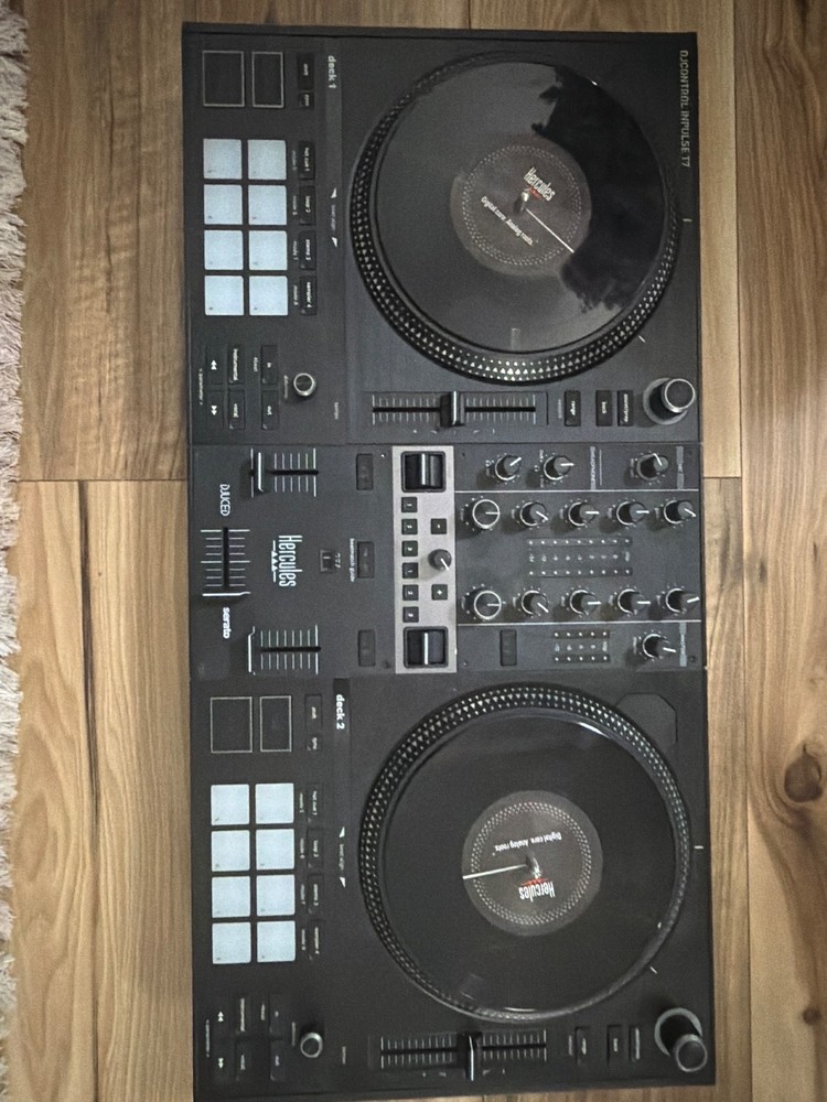 Hercules DJControl Inpulse T7 2-Deck Motorized DJ Controller with Serato Lite