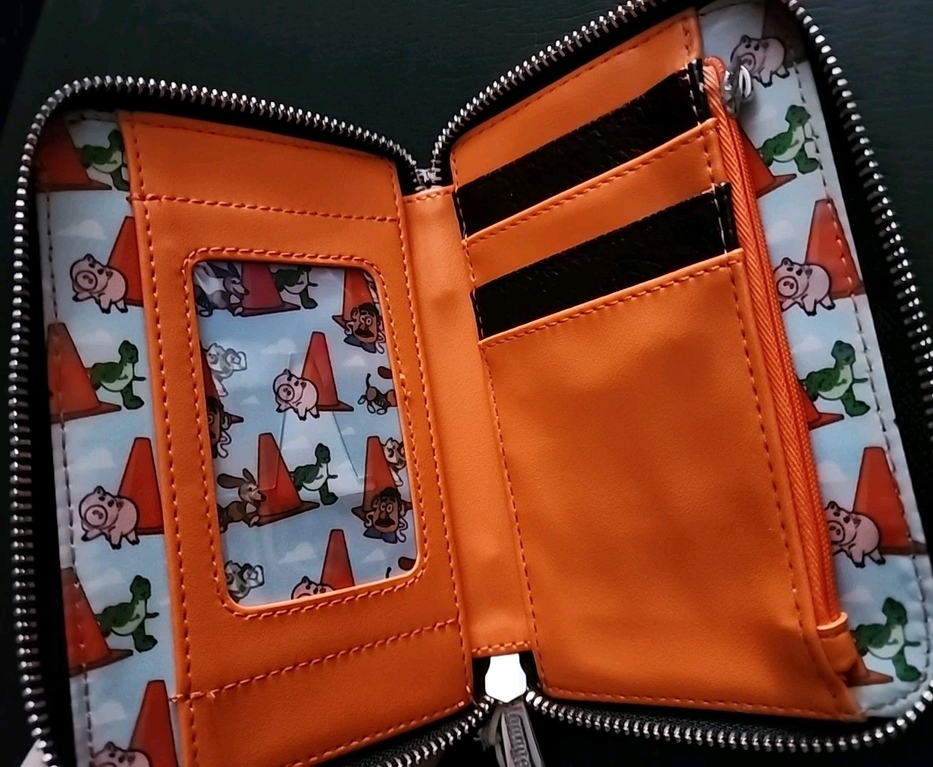 ✨Loungefly - Disney Pixar Toy Story - Cones - Zip Around Wallet - BRAND NEW✨