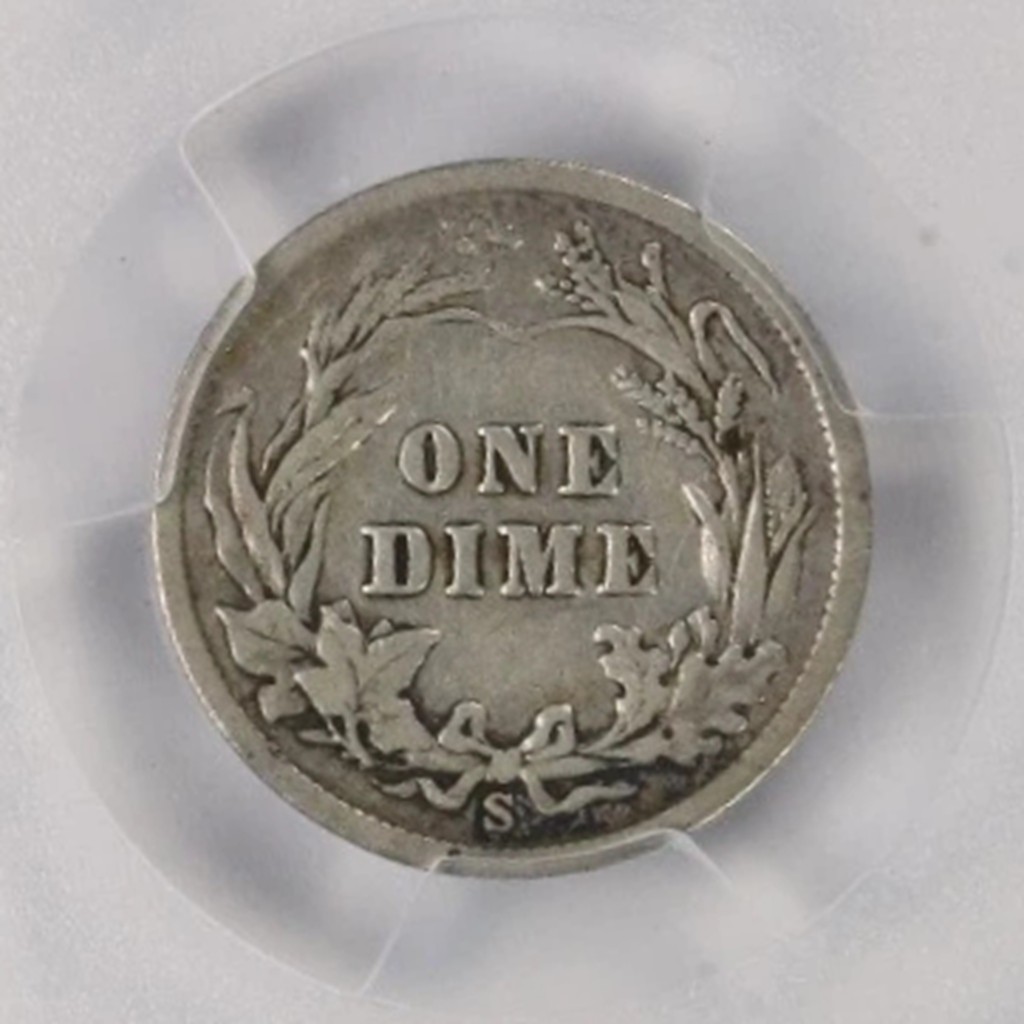 1901-S Barber Dime San Francisco, Highly Collectible, Scarce This Nice Key Date