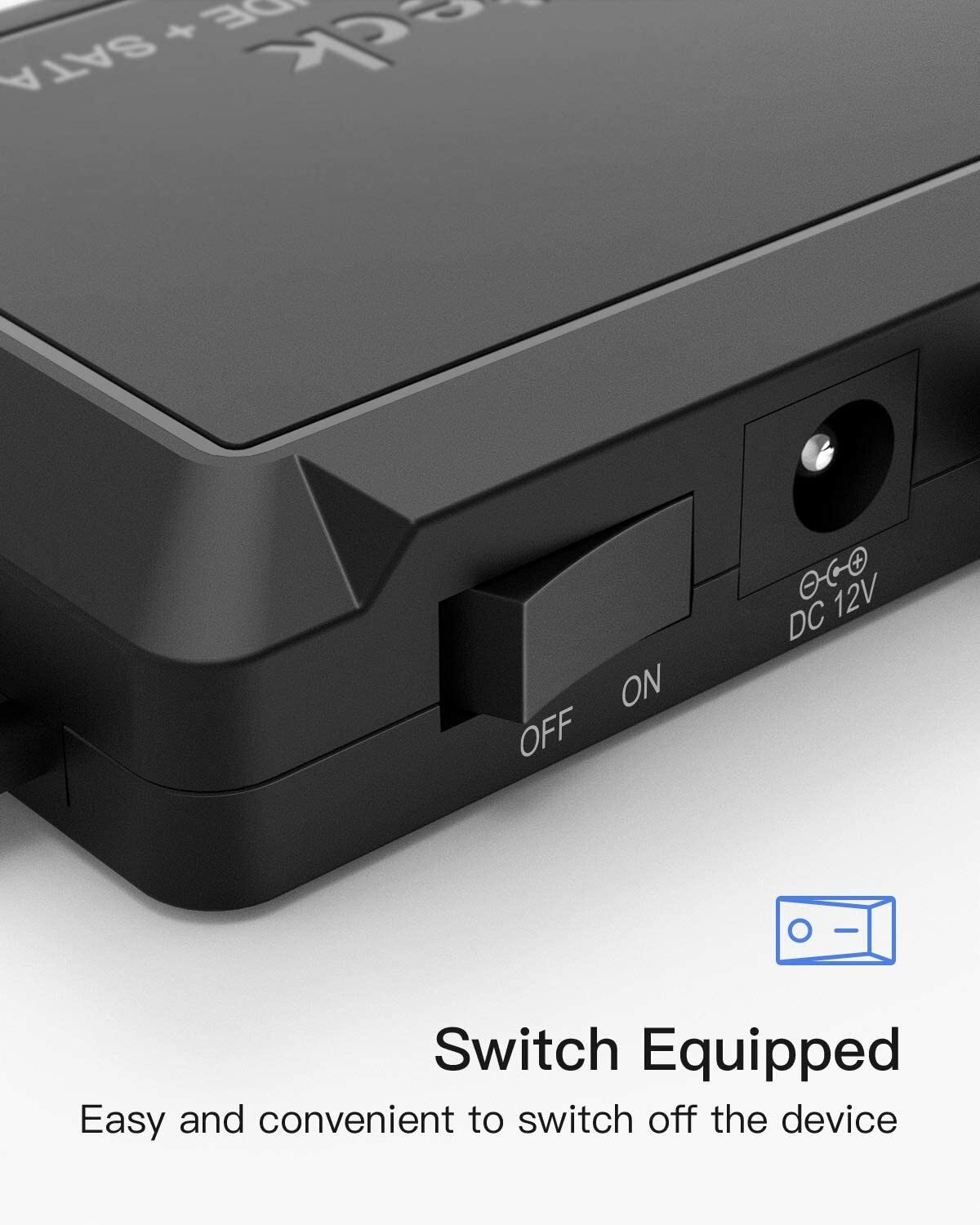 USB 3.0 to IDE & SATA External Hard Drive Reader 2.5" 3.5" HDD SSD Power adapter