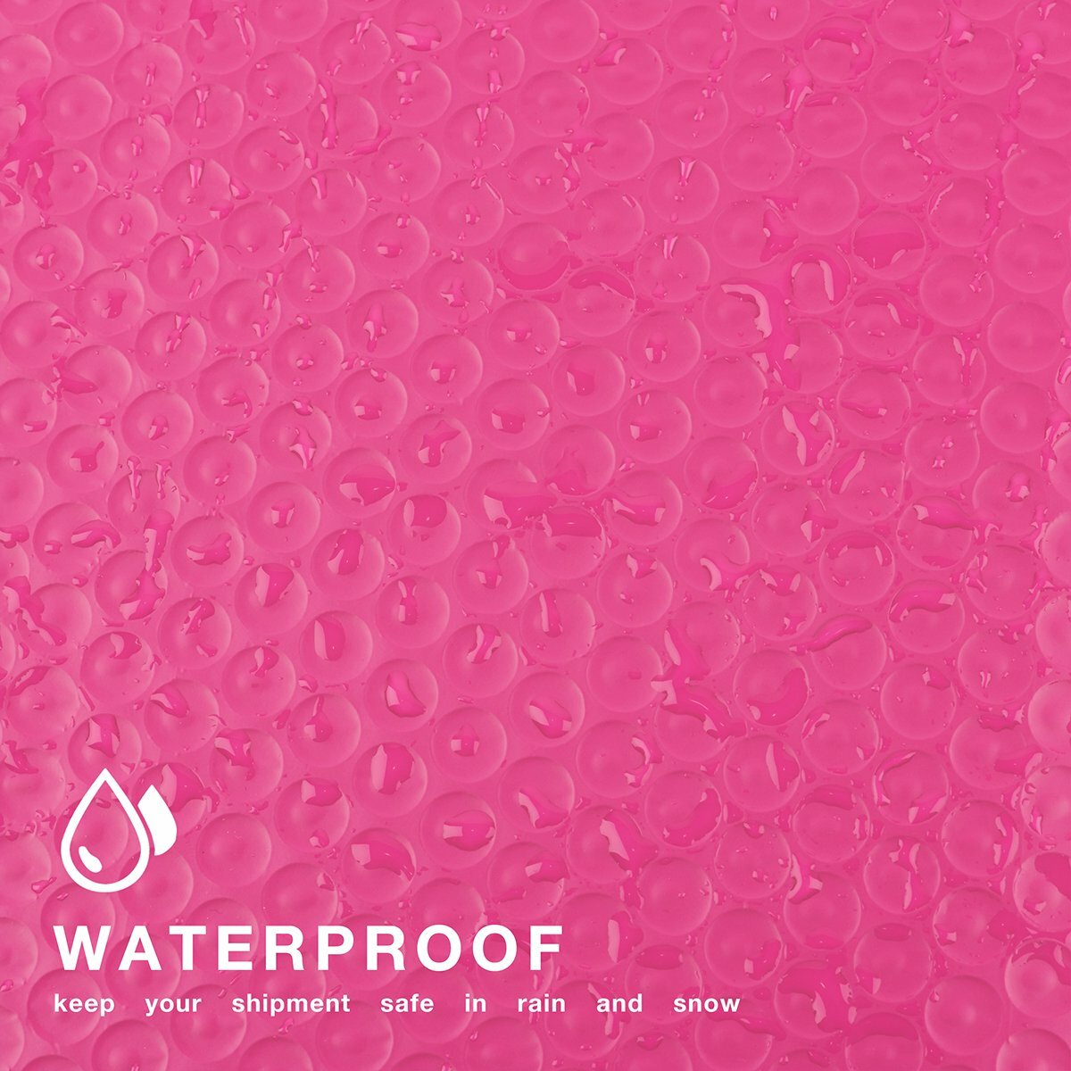 ProLine 1000 #0 6.5x10 Extra Wide Pink Poly High Bubble Mailer DVD CD Envelopes