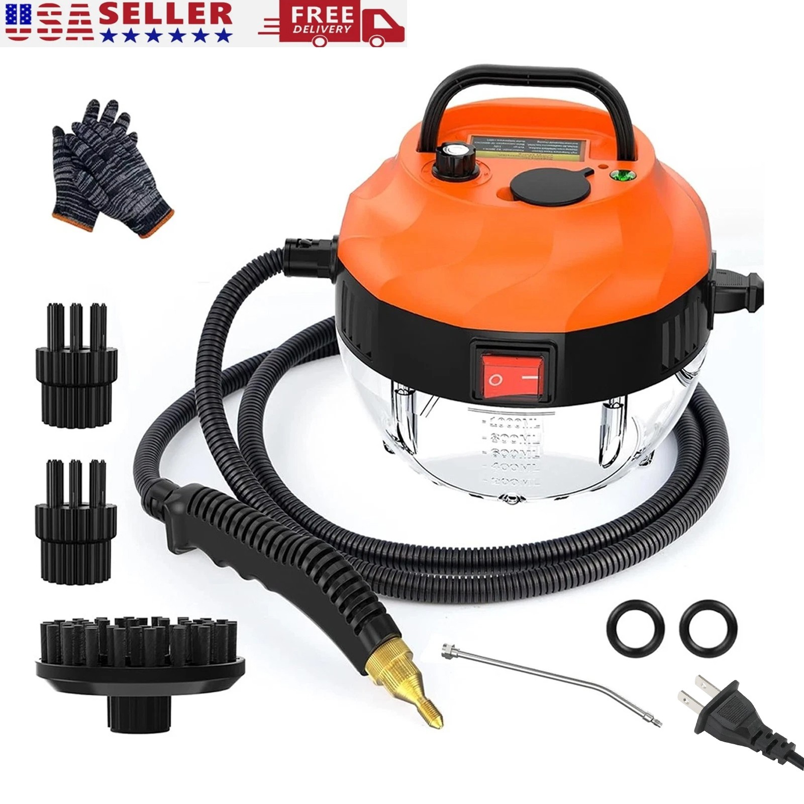 3800W High Pressure Steam Cleaner Household Car Steam Cleaner Cleaning Machine