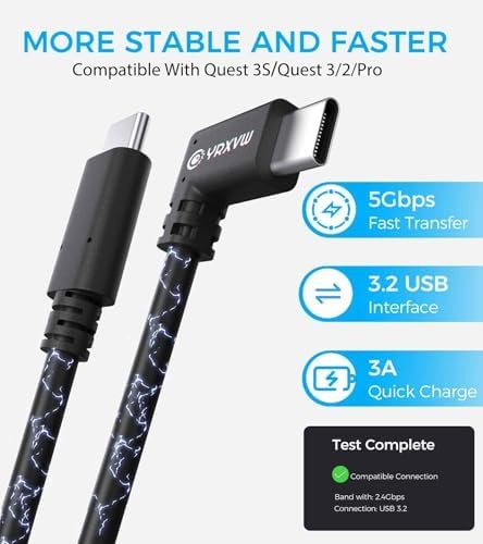 16FT USB C Link Cable for VR Headset