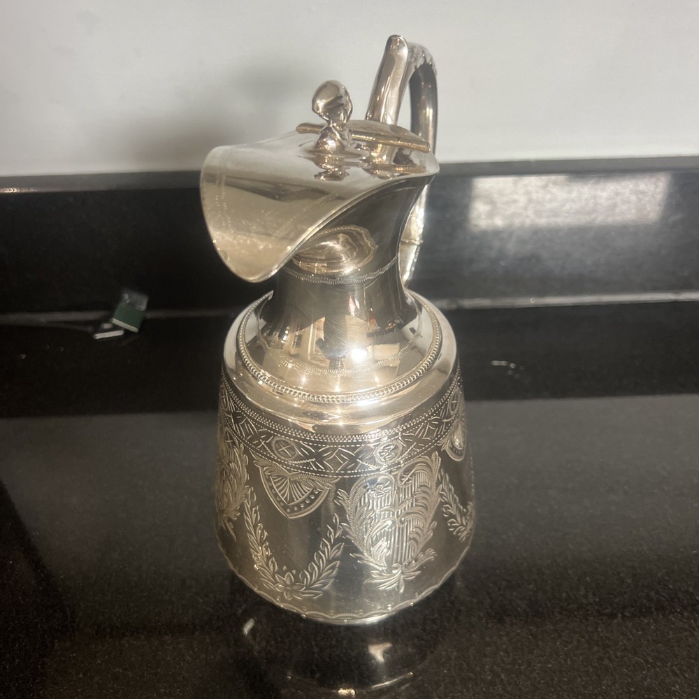 Victorian EPBM Silver-Plated Coffee Jug