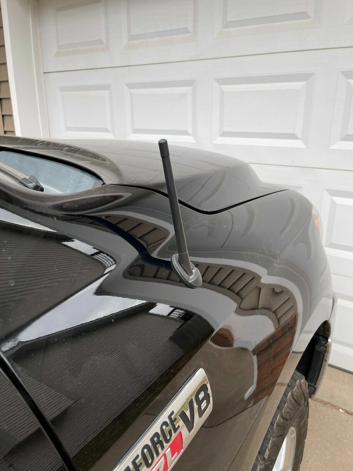 7" Short Black Antenna Mast Radio AM/FM for TOYOTA TUNDRA 2000-2020 Brand New