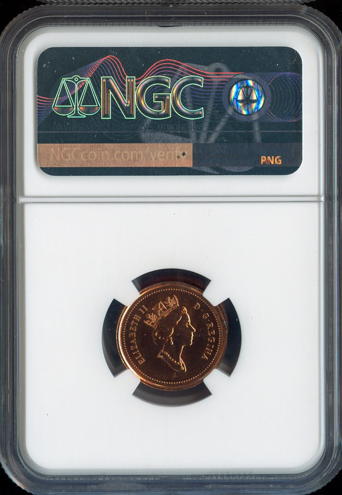 1999 Canada Small Cent 1C NGC MS68 RD MAC - Quality